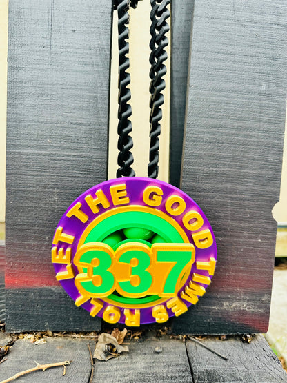 MARDI GRAS SPINNER HYPE CHAIN