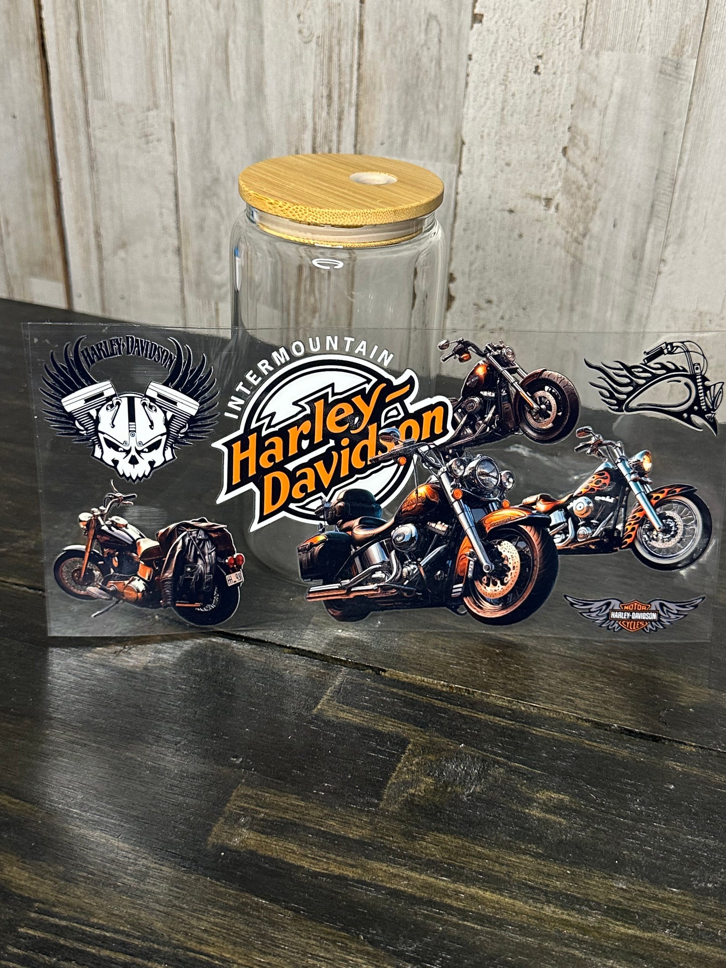 16 0z UV DTF Cup Wrap- HD BIKER