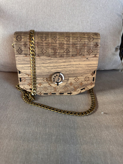LUXURY  WOOD PURSE
