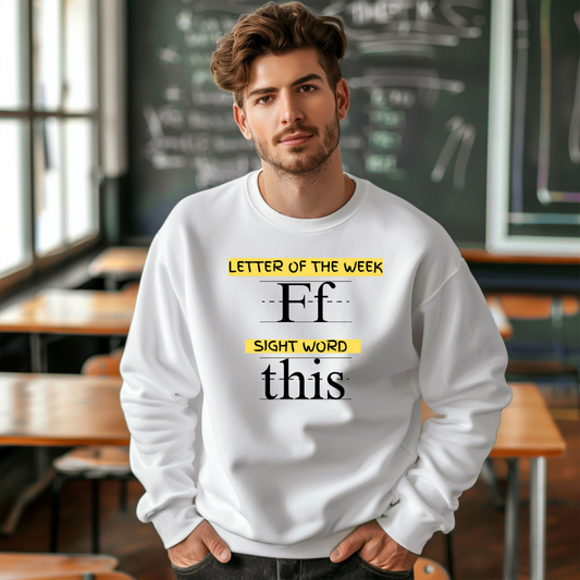 DTF Transfer-F THIS SIGHT WORDS