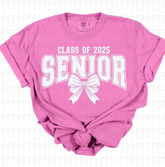 DTF Transfer-  Senior 2025 bow