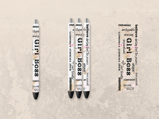 PEN WRAP - GIRL BOSS