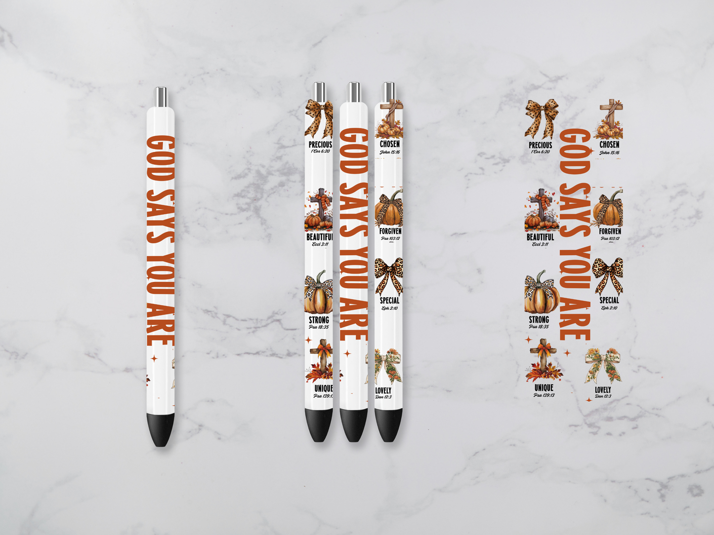 PEN WRAP -GOD SAYS YOU ARE