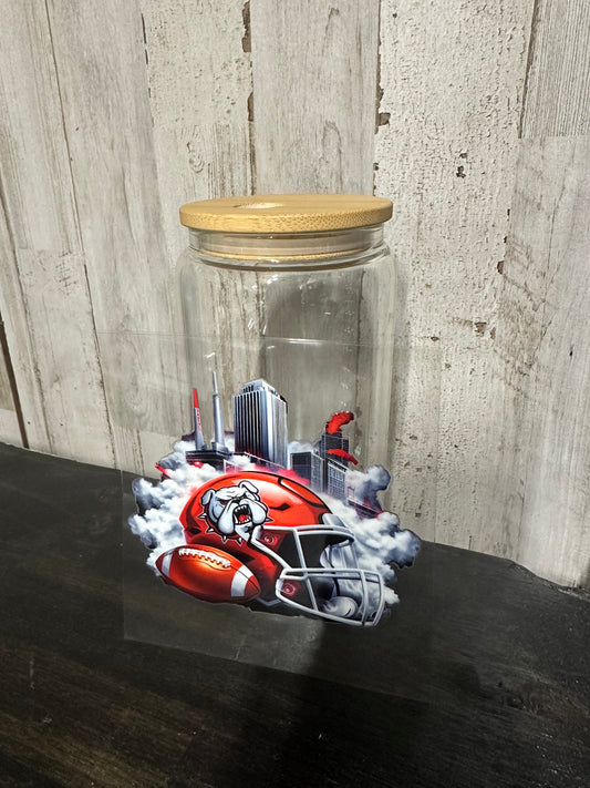 GEORGIA BULLDOGS-16 0z UV DTF Cup Decal