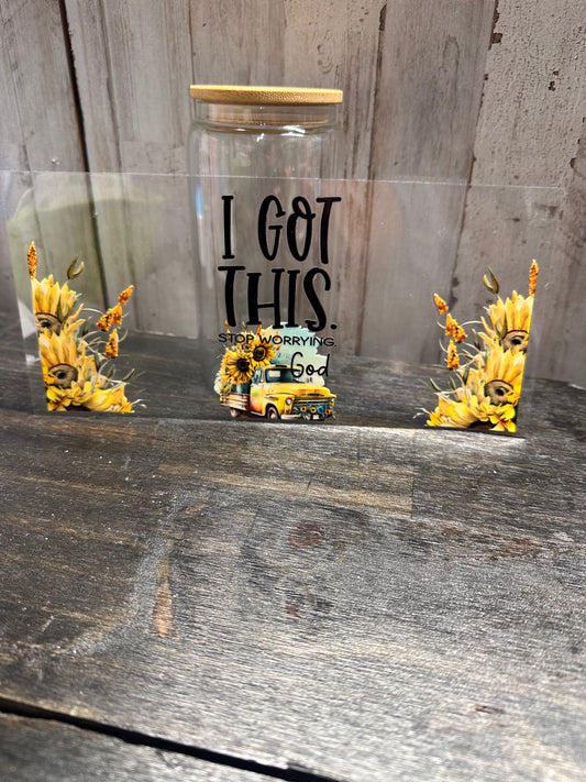 I GOT THIS - 16 0z UV DTF DOUBLE SIDED Cup Wrap