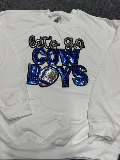 Chenille Patch-COWBOYS