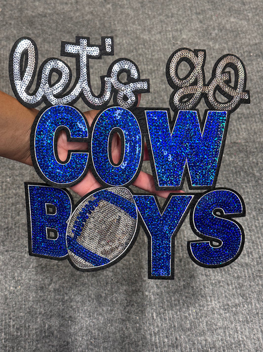 Chenille Patch-COWBOYS