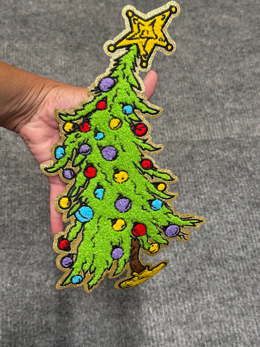 Chenille Patch- GREENMAN TREE