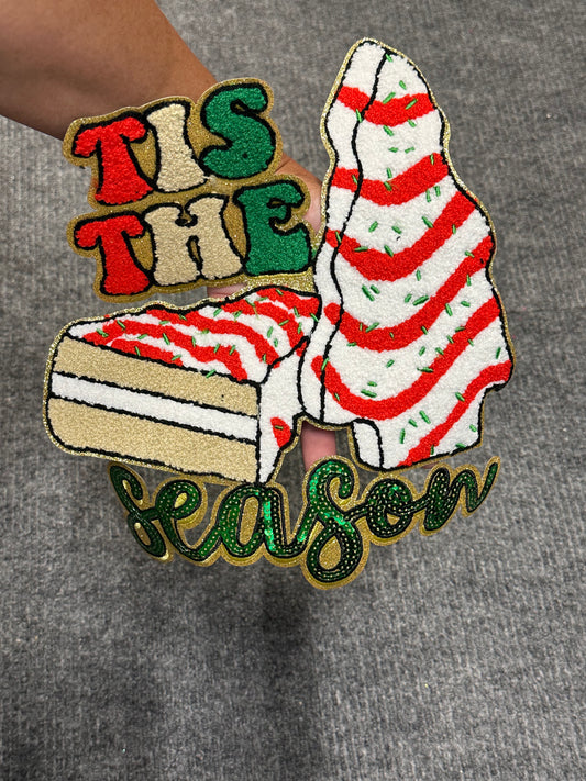 Chenille Patch- TIS THE SEASON