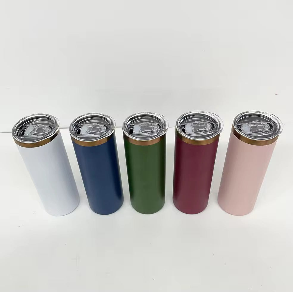 20 oz Double Walled Vacuum Insulated Stainless Steel- Copper Plated