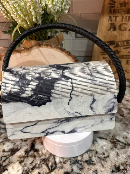 "PINT SIZE" WOOD PURSE