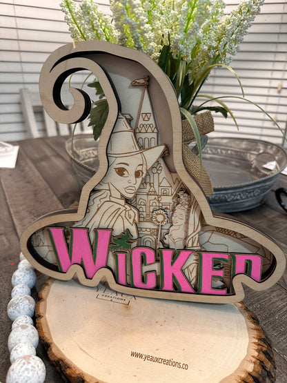 3D WICKED SIGN