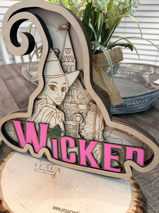 3D WICKED SIGN