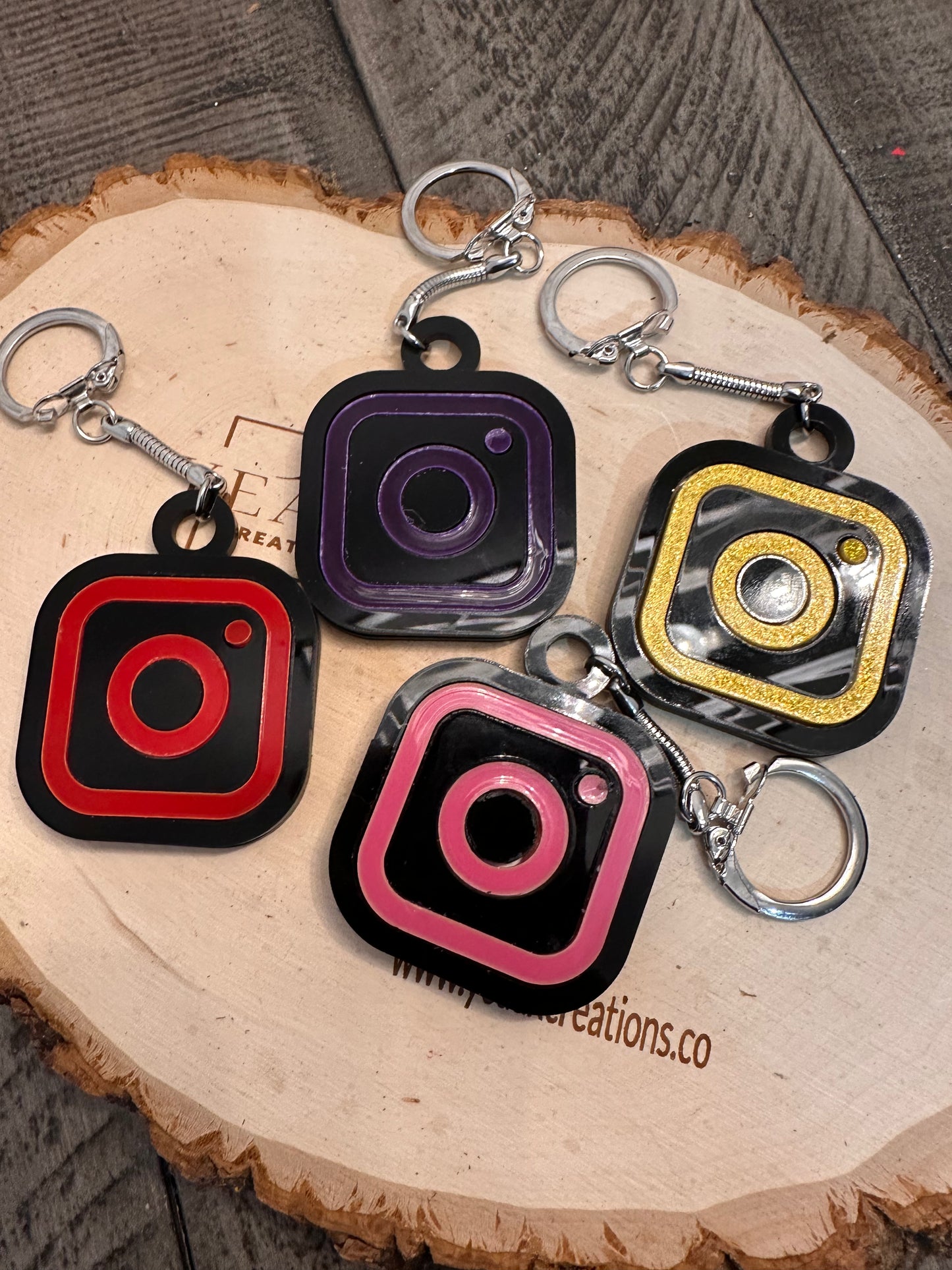 ACRYLIC NFC KEYCHAIN