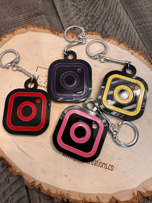 ACRYLIC NFC KEYCHAIN