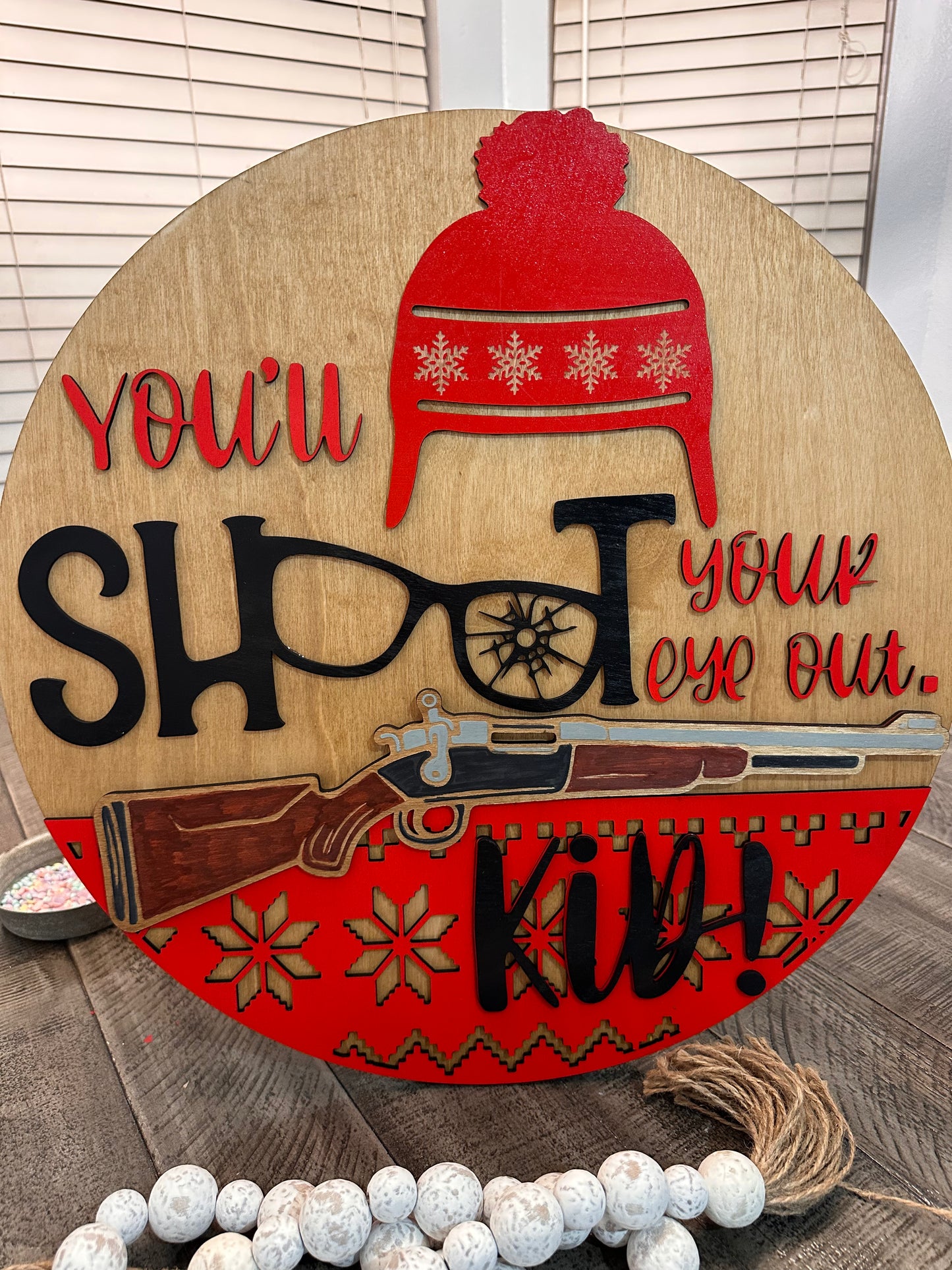 A CHRISTMAS STORY Door hanger