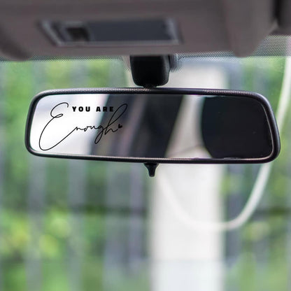 Rear View Mirror Decals