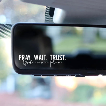 Rear View Mirror Decals