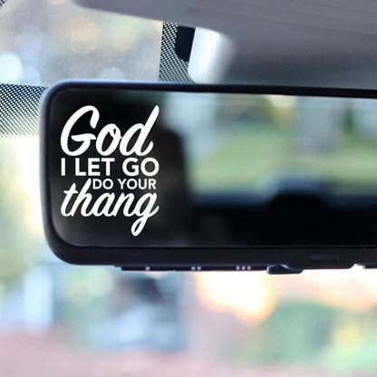 Rear View Mirror Decals