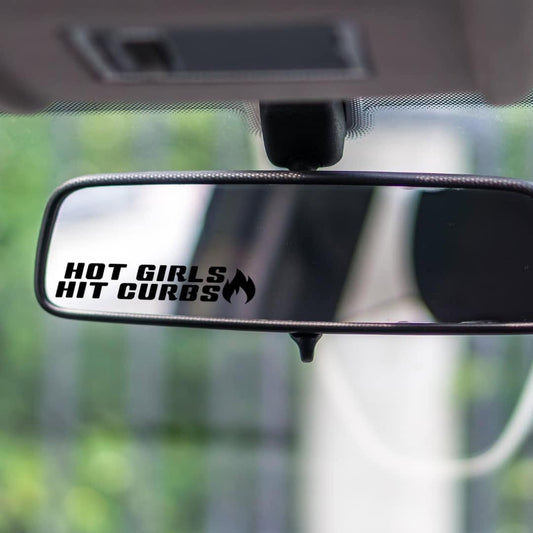 Rear View Mirror Decals