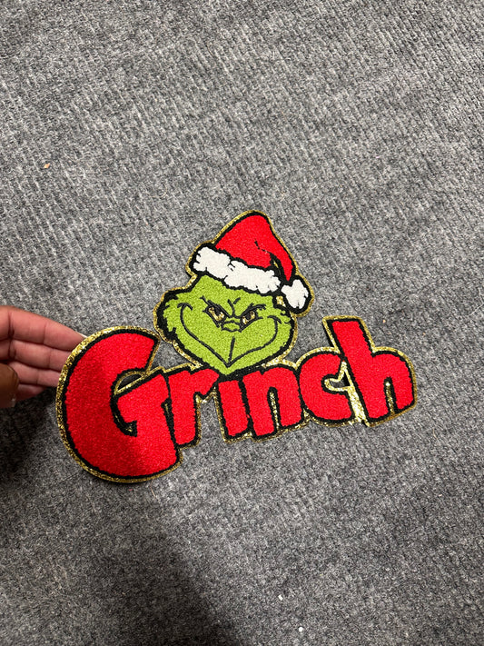 Chenille Patch- G MAN