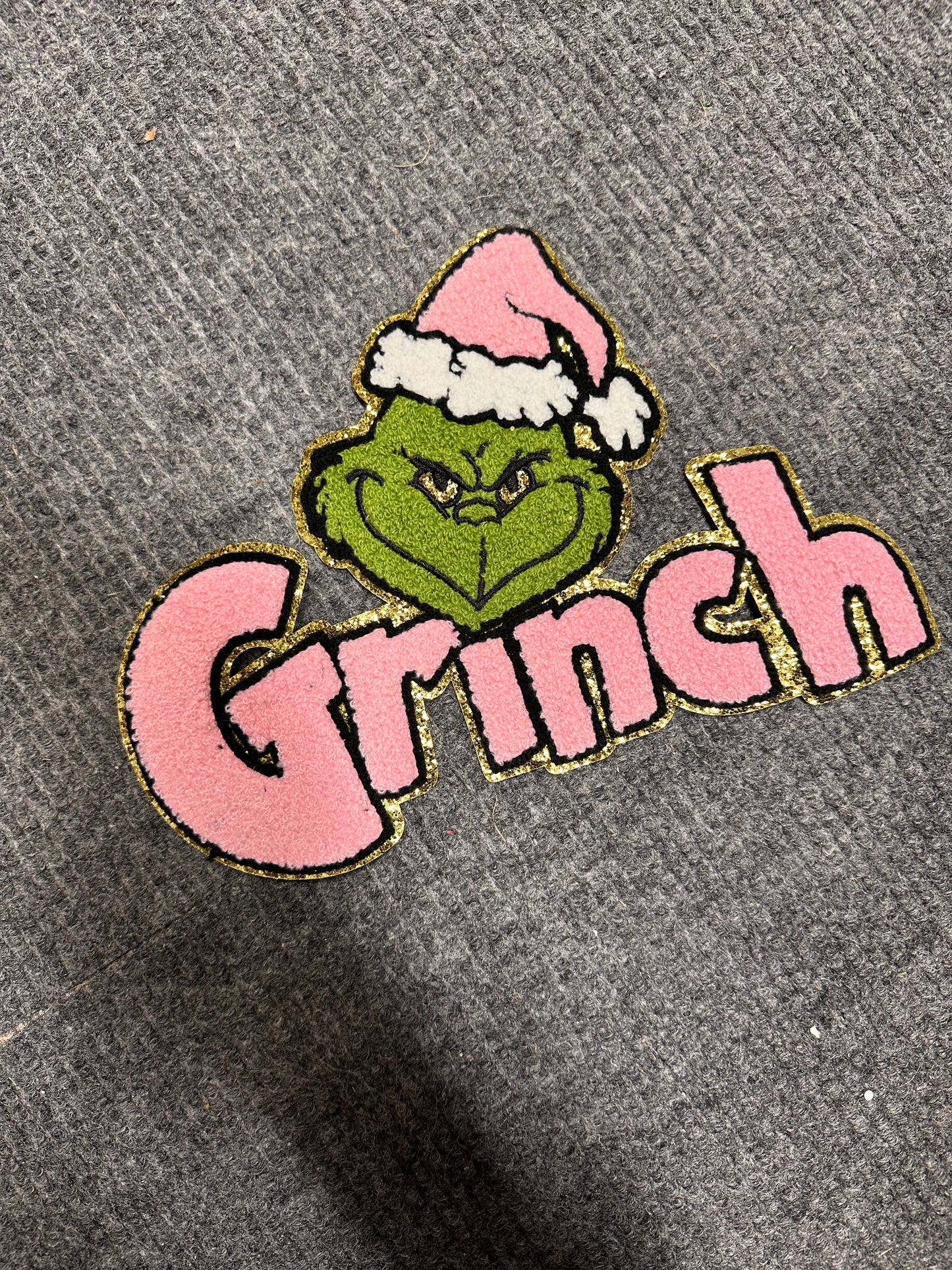 Chenille Patch- G MAN