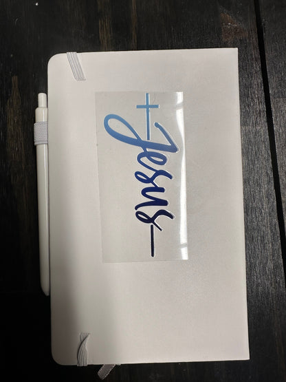 Journal Cover UV DTF- BLESSED IS THE MAN (FRONT AND BACK)