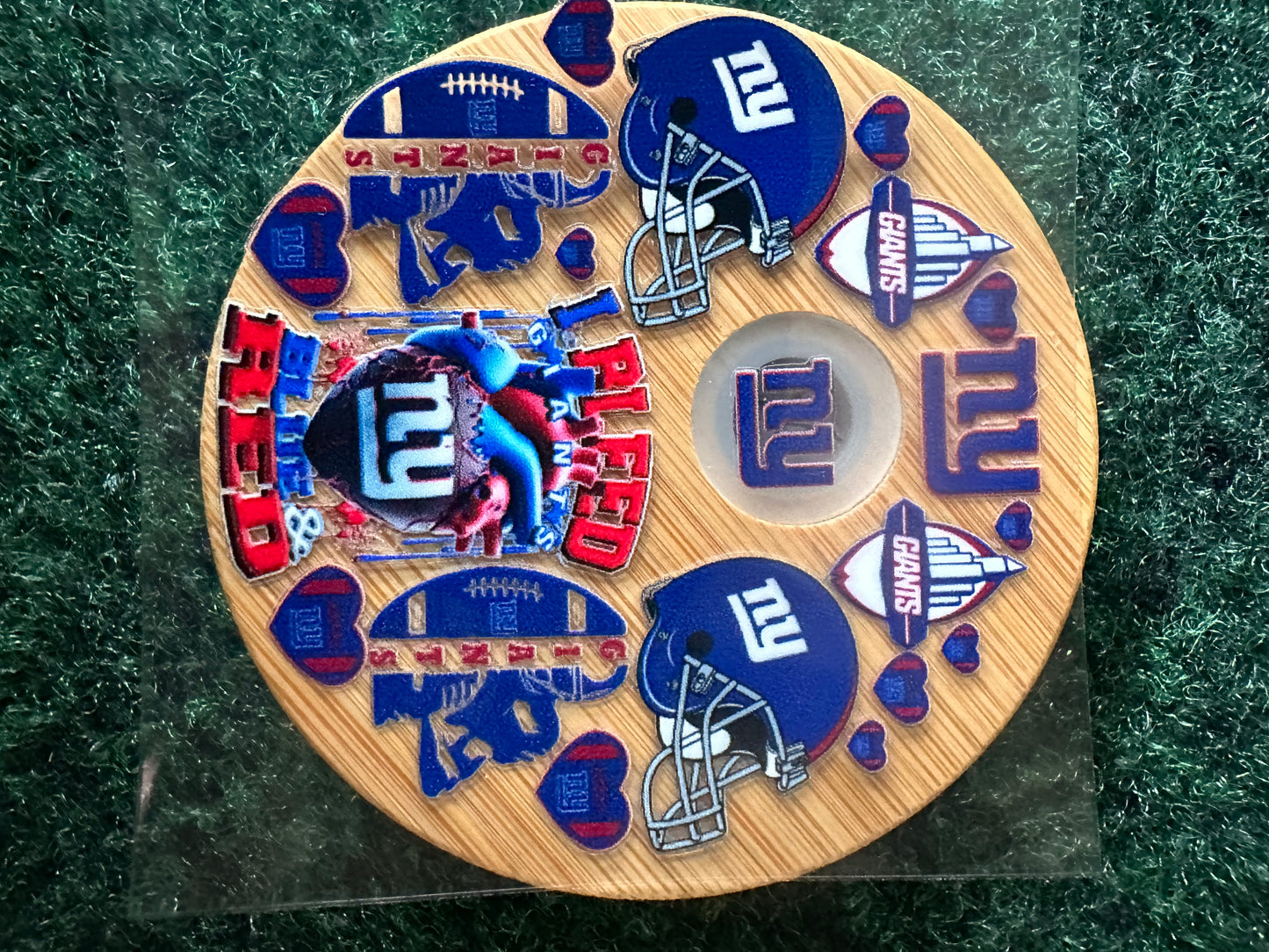 16 0z UV DTF DOUBLE SIDED Cup Wrap with Matching Lid Decal - SPORTS TEAMS (PICK TEAM)