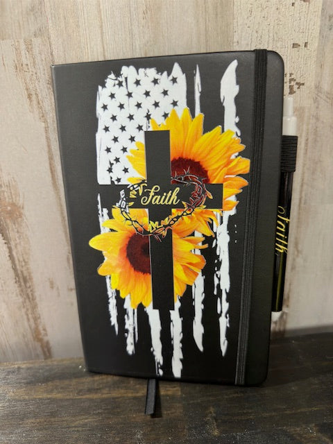 "Faith Sunflower" Journal