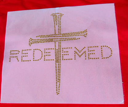 Rhinestone Transfer- REDEEMED