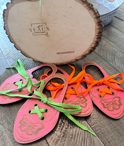 "LEARN TO TIE" LACING SHOE TOY