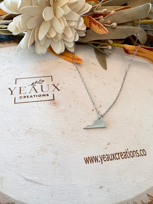 PERSONALIZED VIRGINIA NECKLACE