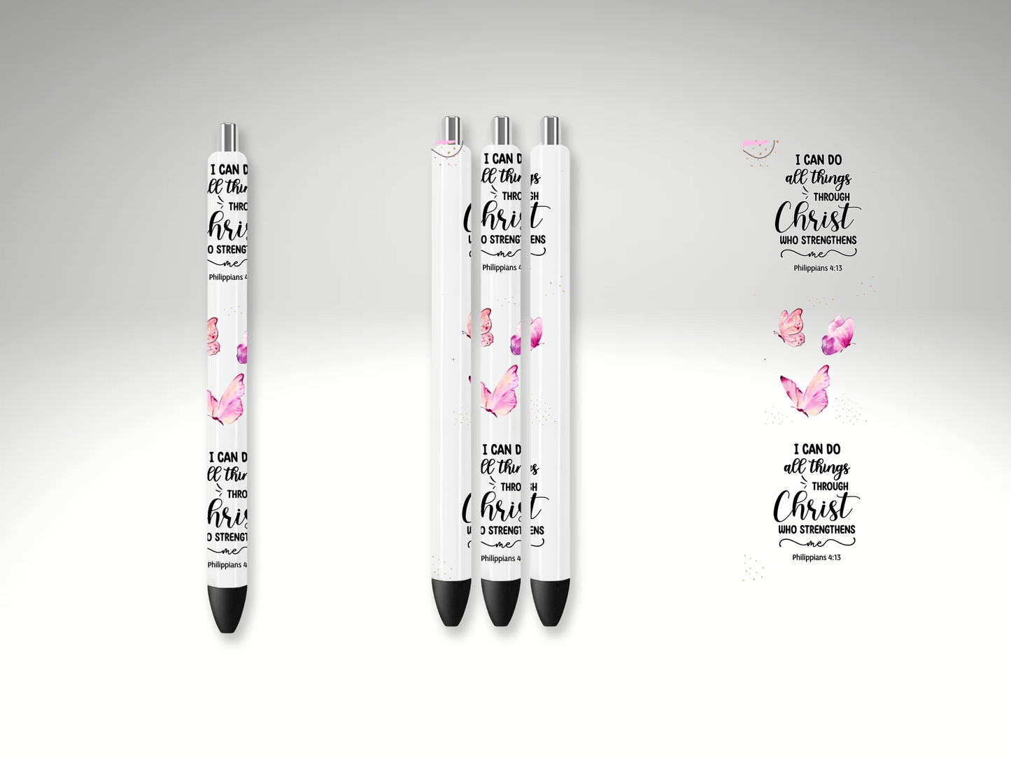 PEN WRAP - I CAN DO ALL THINGS THROUGH CHRIST