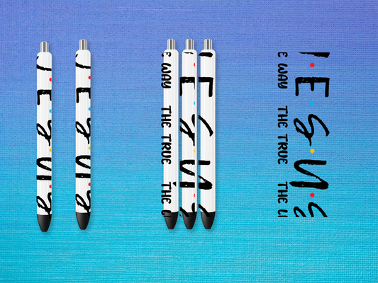 PEN WRAP - JESUS (FRIENDS FONT)