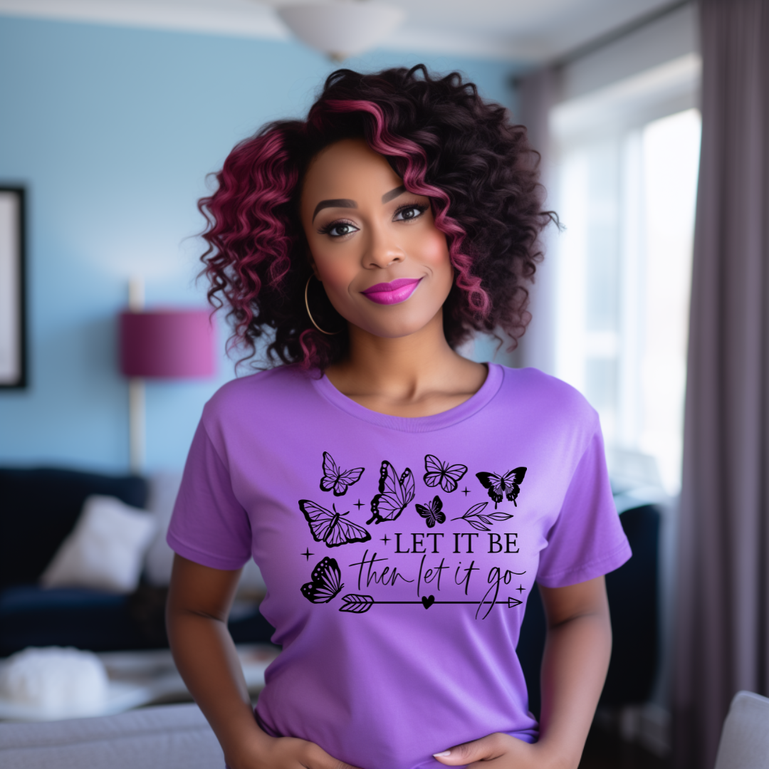 SINGLE COLOR SCREEN PRINT- LET IT BE