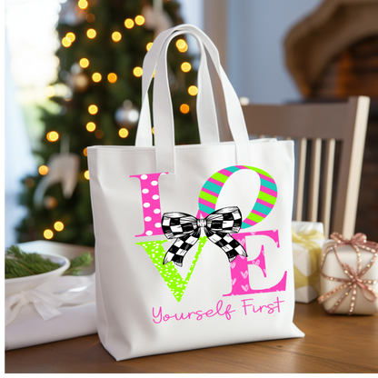 DTF Transfer-  LOVE YOURSELF FIRST