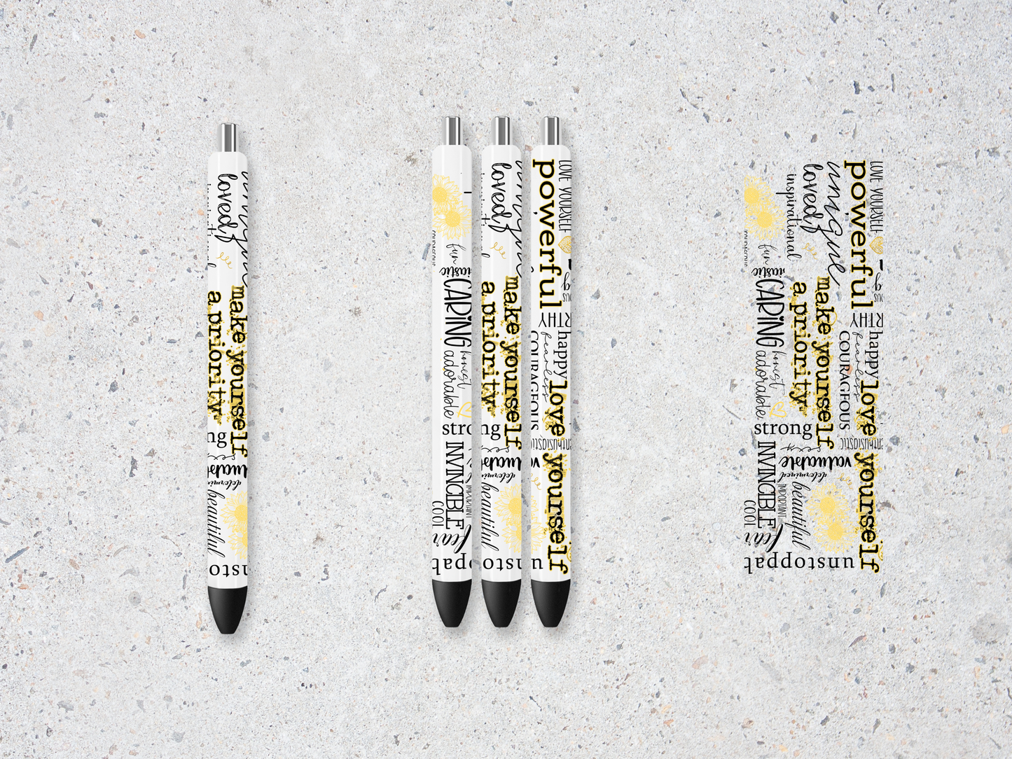 PEN WRAP - MAKE YOURSELF A PRIORITY