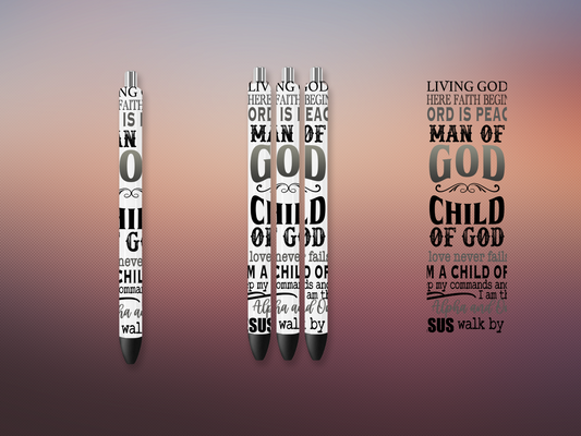 PEN WRAP - MAN OF GOD