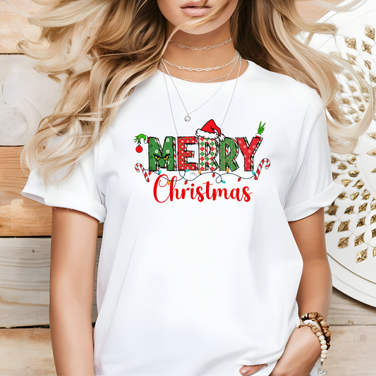 DTF Transfer- Merry Christmas