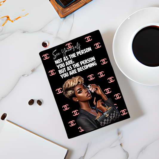 Journal Cover UV DTF- "SUMMER" CC INSPIRED JOURNAL COVER