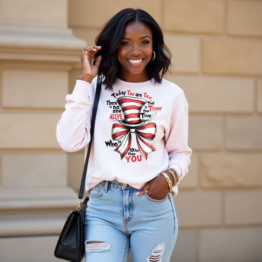 DTF Transfer- SEUSS YOU ARE YOU