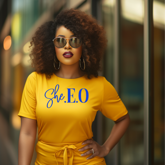 Single Color Screen Print - She.E.O