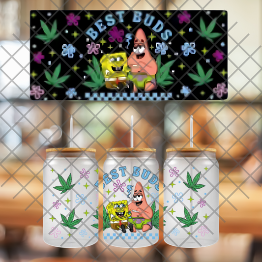 16 0z UV DTF DOUBLE SIDED Cup Wrap - SPONGE AND PAT 4/20