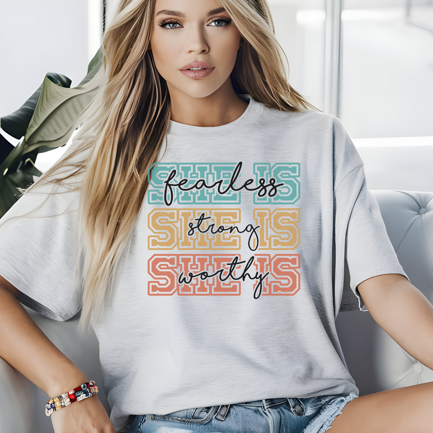 DTF Transfer- She Is