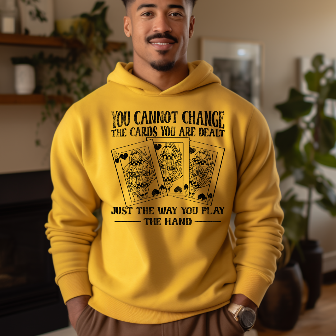 Single Color Screen Print - YOU CANNOT CHANGE THE CARDS