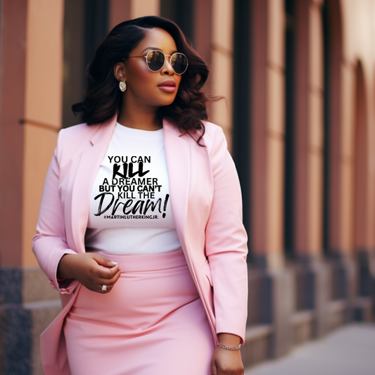 Single Color Screen Print - MLK, YOU CAN KILL THE DREAM