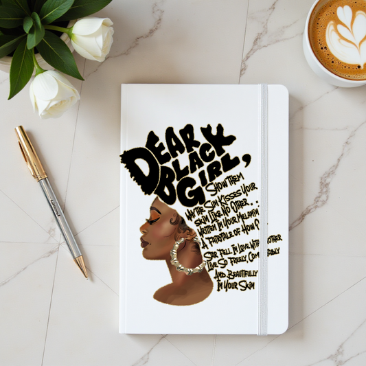 Journal Cover UV DTF- DEAR BLACK GIRL