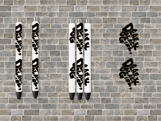 PEN WRAP - DEAR BLACK GIRL