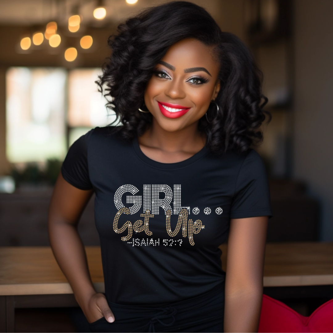 Spangle Transfer- GIRL...GET UP