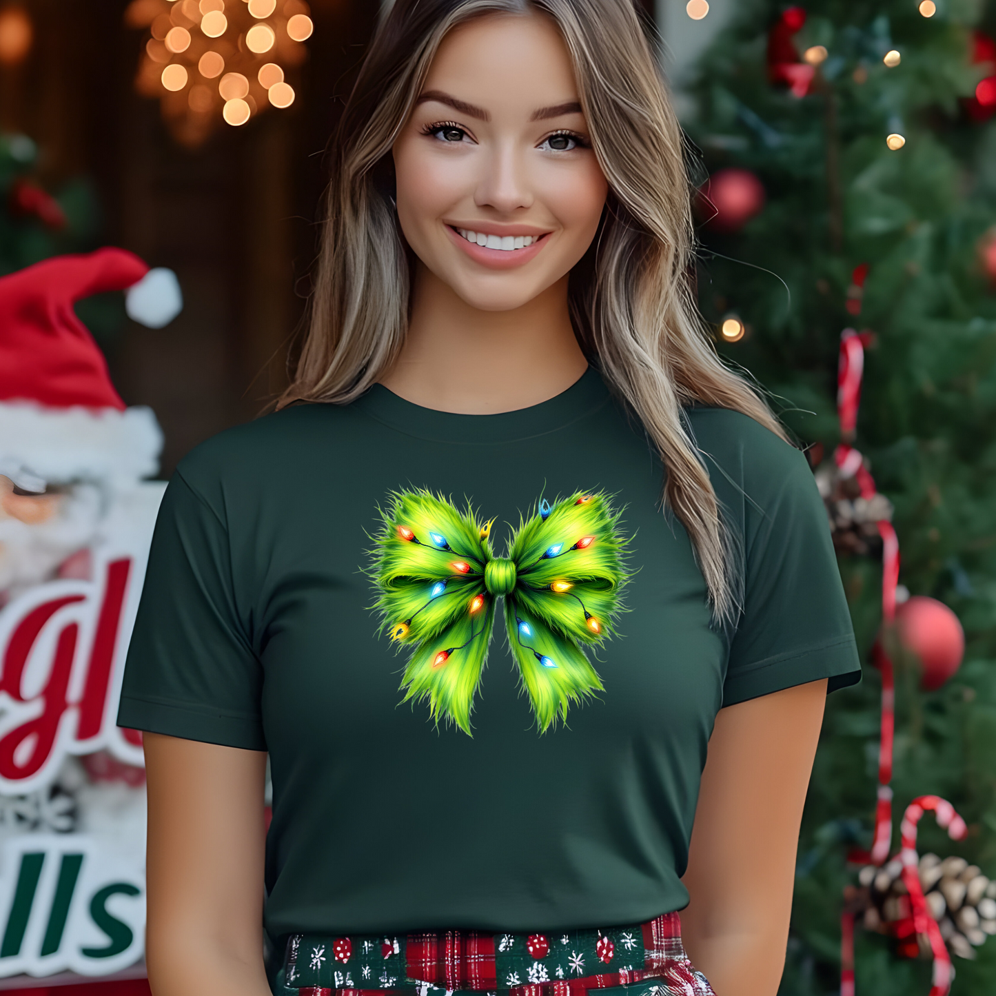 DTF Transfer- GREENMAN BOW